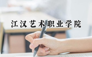 2024江汉艺术职业学院录取分数线：山西最低218分