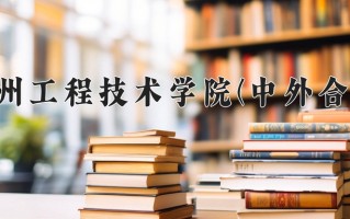 郑州工程技术学院(中外合作)一年学费多少钱及各专业的收费标准(2025参考）