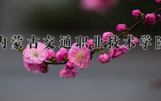 2024年内蒙古交通职业技术学院招生章程，附办学层次和录取规则