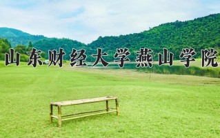 2024年山东财经大学燕山学院招生章程，附办学层次和录取规则