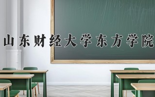 山东财经大学东方学院最厉害的专业-2024山东财经大学东方学院最好专业