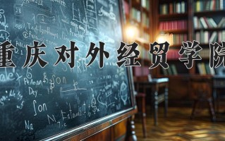 2024年重庆对外经贸学院招生章程，附办学层次和录取规则