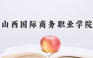 2024年山西国际商务职业学院招生章程，附办学层次和录取规则