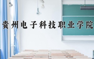2024年贵州电子科技职业学院招生章程，附办学层次和录取规则