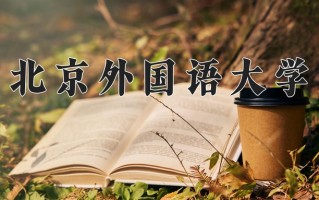 2024年北京外国语大学招生章程，附办学层次和录取规则