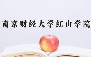 2024年南京财经大学红山学院招生章程，附办学层次和录取规则