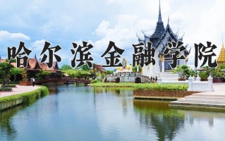 哈尔滨金融学院全国排名及2024年最低录取分数线