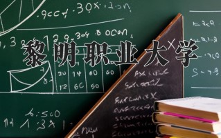 2024年黎明职业大学招生章程，附办学层次和录取规则