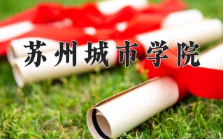 苏州城市学院王牌专业排名-含2024年全国各省录取最低分数线