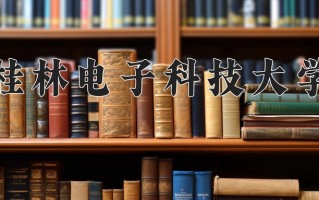 桂林电子科技大学全国排名及2024年最低录取分数线