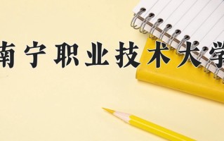 2024年南宁职业技术大学招生章程，附办学层次和录取规则