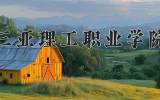 2025年三亚理工职业学院在新疆计划招生人数（附学费及专业录取分)