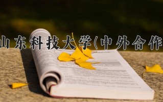 山东科技大学(中外合作)一年学费多少钱及各专业的收费标准(2025参考）