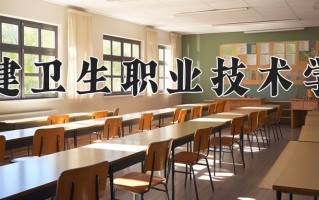 2024年福建卫生职业技术学院招生章程，附办学层次和录取规则