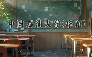中国石油大学(华东)全国排名及2024年最低录取分数线