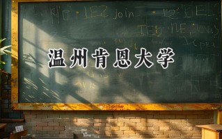温州肯恩大学2024在上海录取分数线是多少？最低519分/最高531分