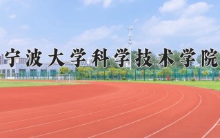 2024年宁波大学科学技术学院招生章程，附办学层次和录取规则