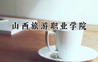 2024山西旅游职业学院录取分数线：山西最低282分