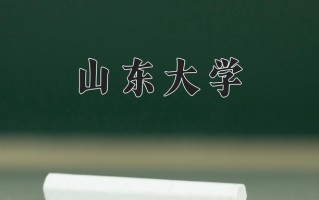 2024年山东大学招生章程，附办学层次和录取规则