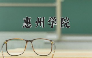 2024年惠州学院招生章程，附办学层次和录取规则