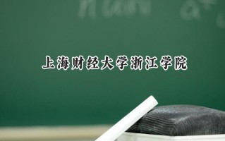 上海财经大学浙江学院2024在上海录取分数线是多少？最低411分/最高438分