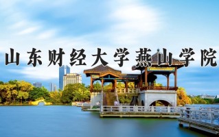 山东财经大学燕山学院一年学费多少钱及各专业的收费标准(2025参考）