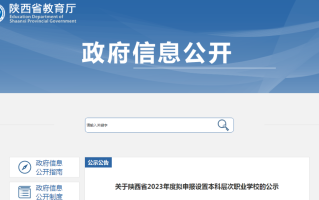 陕西拟添一所新大学