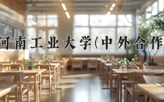 2024河南工业大学(中外合作)录取分数线，重庆录取最低分499