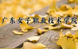 2024年广东女子职业技术学院招生章程，附办学层次和录取规则