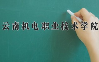 2024年云南机电职业技术学院招生章程，附办学层次和录取规则