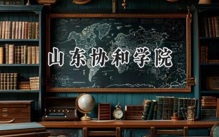 2024山东协和学院录取分数线：山西最低222分