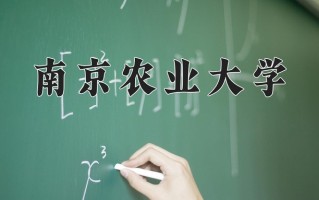 2024年南京农业大学招生章程，附办学层次和录取规则