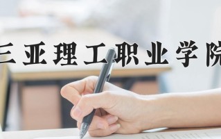 2024年三亚理工职业学院招生章程，附办学层次和录取规则