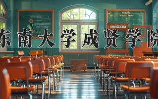 东南大学成贤学院一年学费多少钱及各专业的收费标准(2025参考）