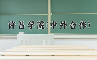 许昌学院(中外合作)一年学费多少钱及各专业的收费标准(2025参考）