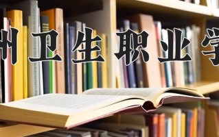2024年漳州卫生职业学院招生章程，附办学层次和录取规则