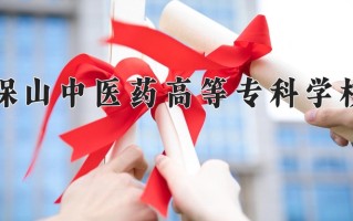 2025年保山中医药高等专科学校在四川计划招生人数（附学费及专业录取分)