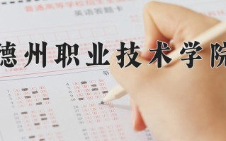 2024年德州职业技术学院招生章程，附办学层次和录取规则