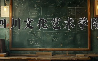 2024年四川文化艺术学院招生章程，附办学层次和录取规则