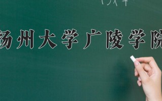 2024年扬州大学广陵学院招生章程，附办学层次和录取规则