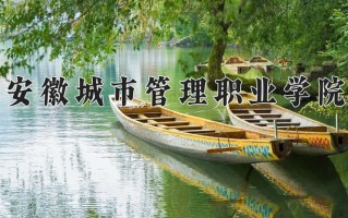 2024年安徽城市管理职业学院招生章程，附办学层次和录取规则