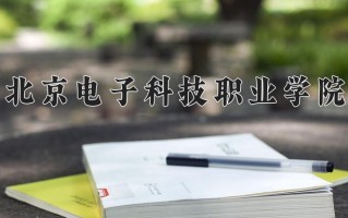 2024年北京电子科技职业学院招生章程，附办学层次和录取规则