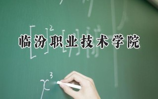 2024临汾职业技术学院录取分数线：江苏最低255分